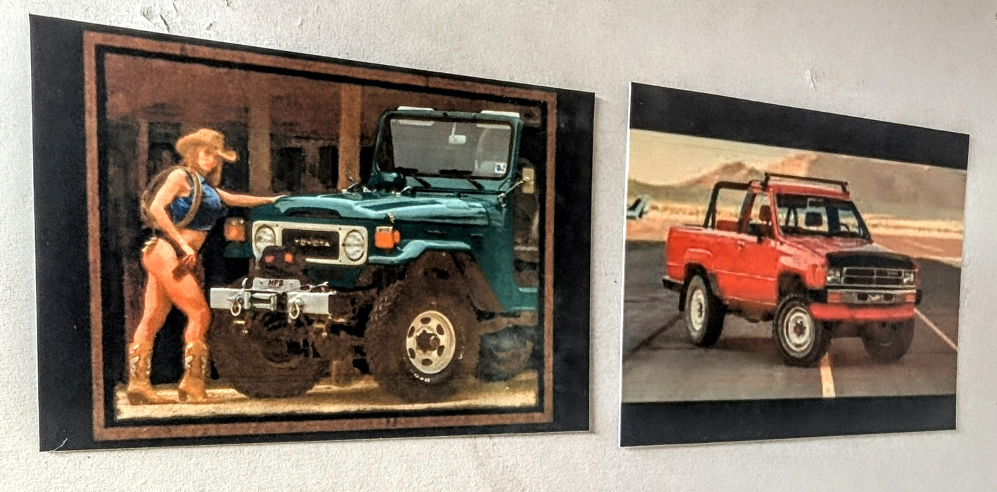 Toyota shop posters